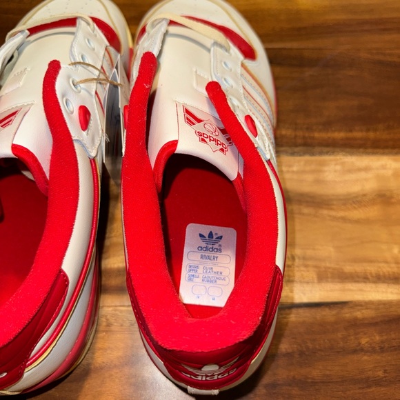 SOLD❗️- Adidas Rivalry Low 86 Core White/Team Power Red GZ2557 - Size 13 - Picture 9 of 16